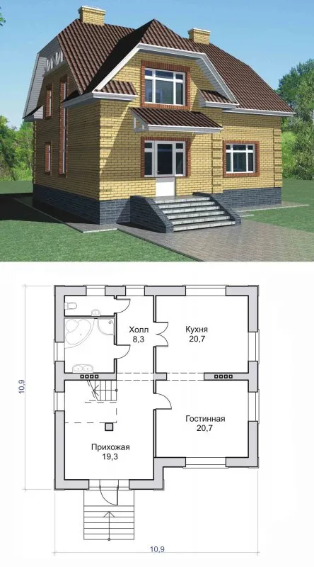 Проектирование одноэтажных домов