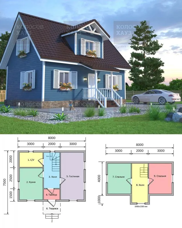 Проекты домов 150-200 кв.м двухэтажные