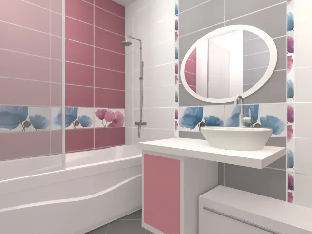 Дизайн ванной без унитаза 1
