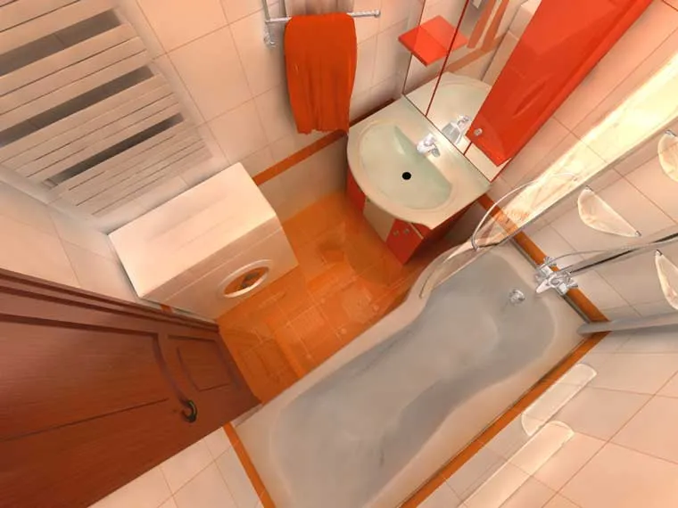 Дизайн ванной без унитаза 5