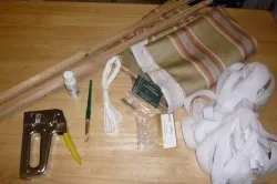 Инструменты и материалы для изготовления римских штор