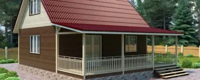 Определение угла наклона двускатной крыши частного дома
