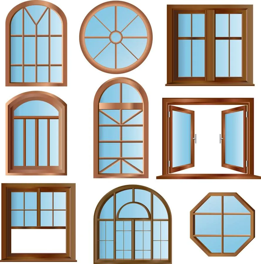 Окна разной формы