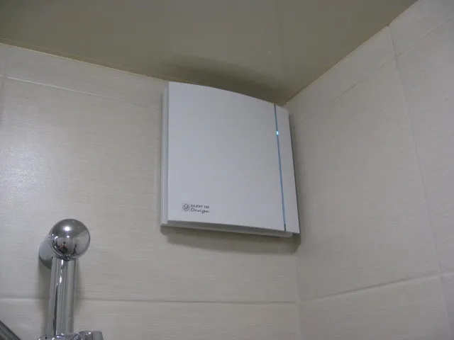 Установка вентилятора в ванной и туалете