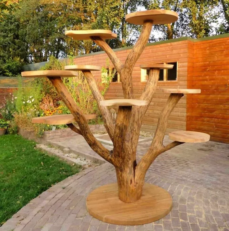 Декор для сада из дерева