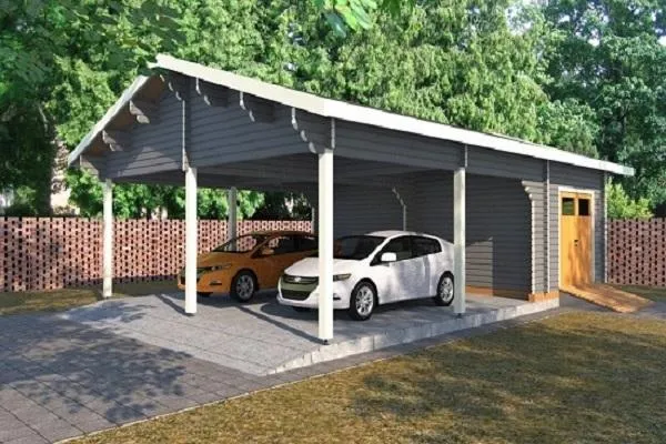 Проекты гаражей с хозяйственной частью: варианты и их воплощение